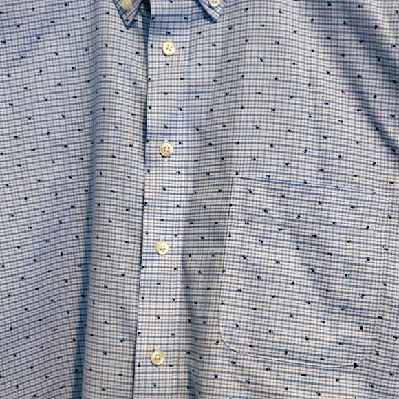 Men's Patterned Button-Collar Oxford Shirt - Picture 2 of 4
